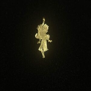 🎄🎅🏻🎁 14k Yellow Gold Betty Boop Charm